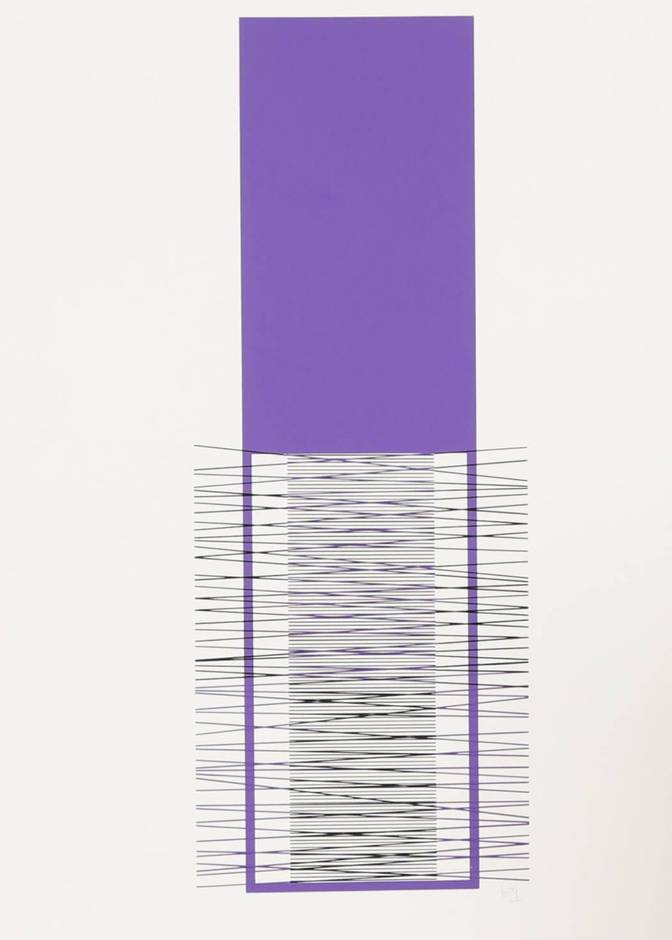 Irritiertes Lila, 1975