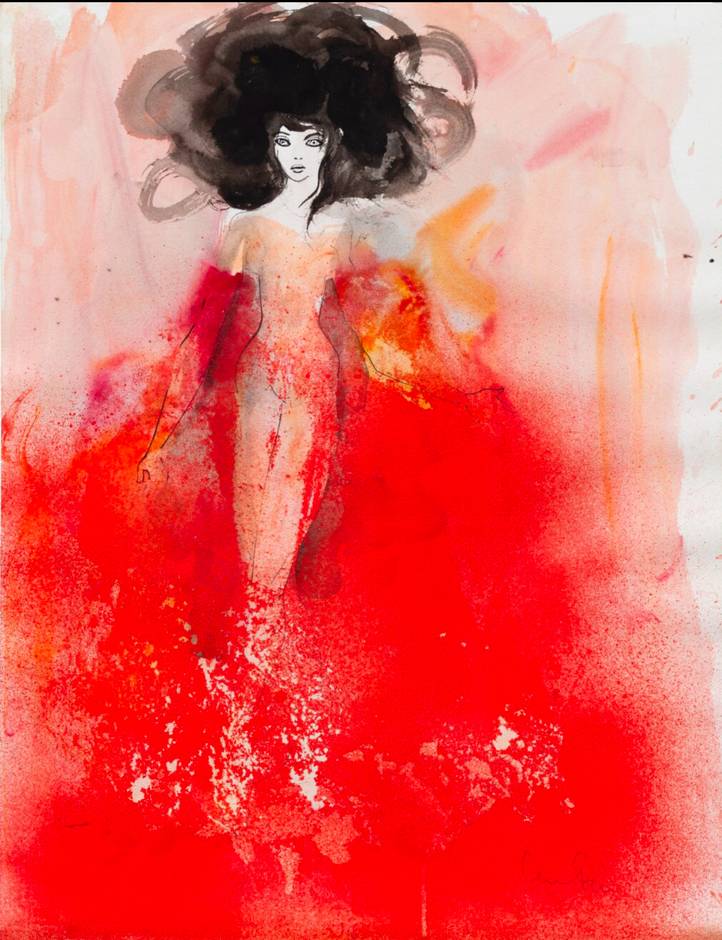 Untitled (Rouge et noir)