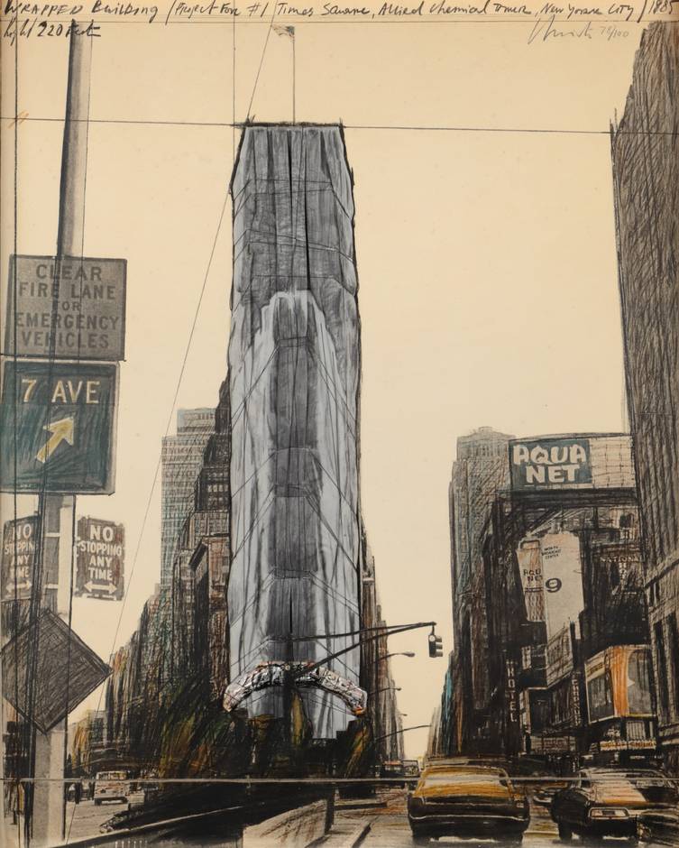 Packaged construction project for Times Square Number 1, New York, 1968