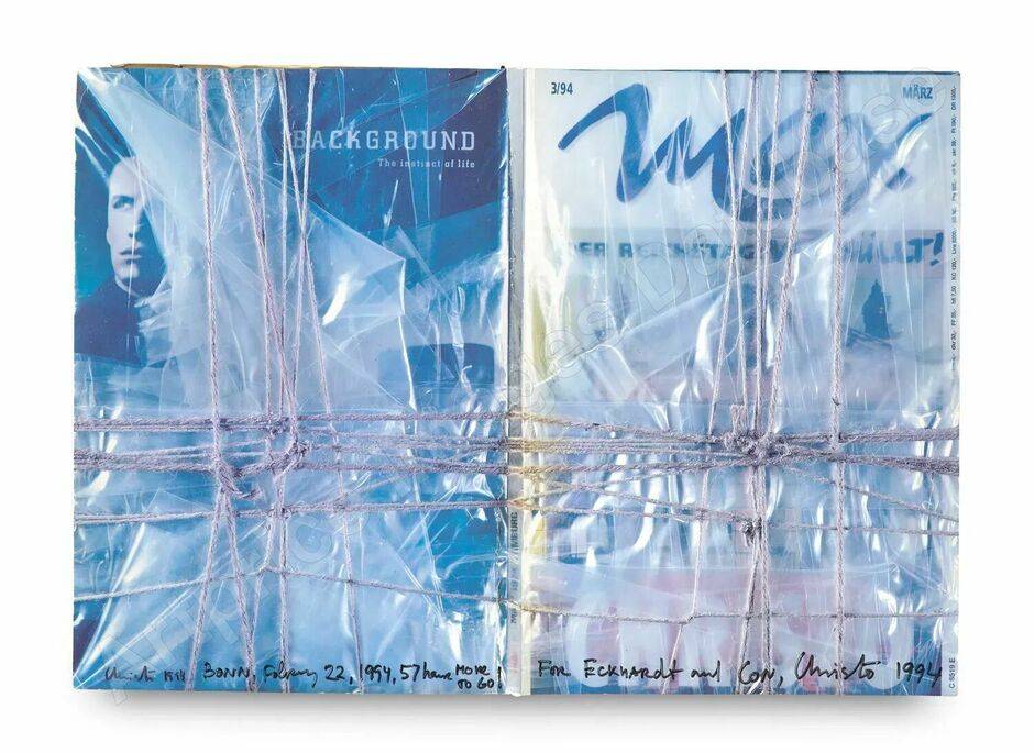 Max Magazin (Wrapped Reichstag), 1994