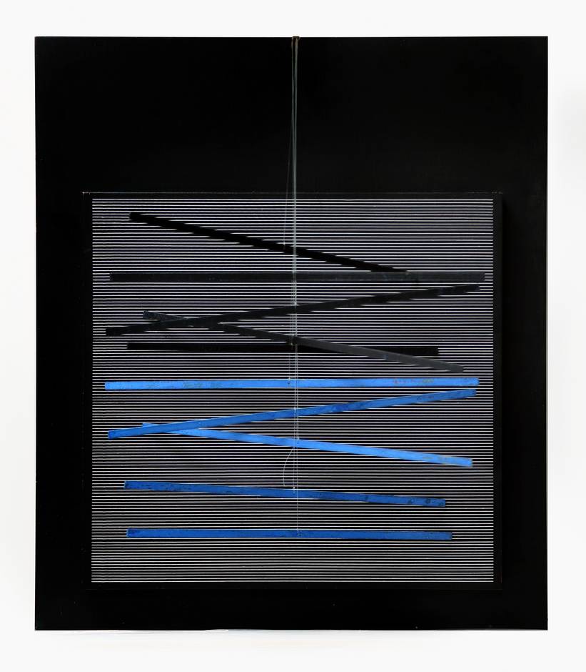 Petite Vibration Brique et Noir Blue, 1966