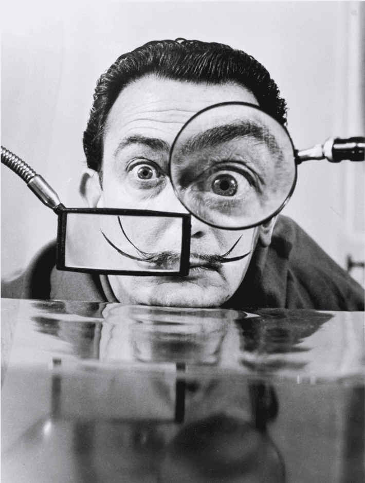 Salvador Dali, 1980
