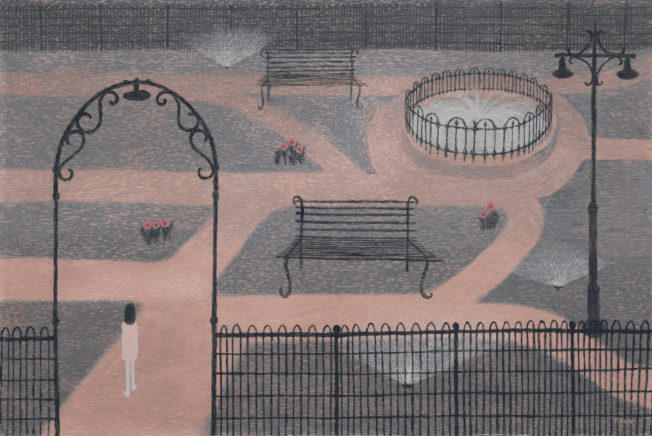 Untitled (Figure in the Park), 1978