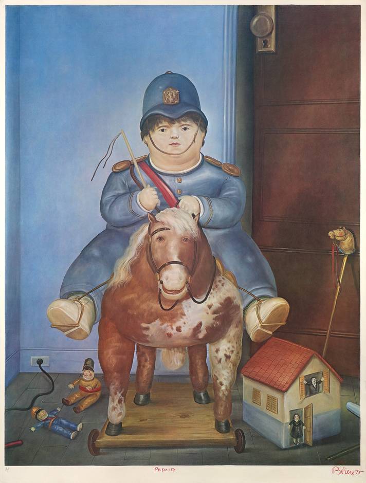 Pedrito on Horseback, 1975