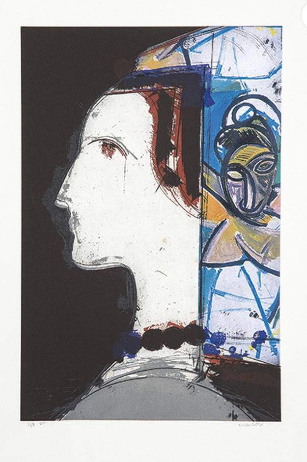 Dama de perfil (Picasso), 2013