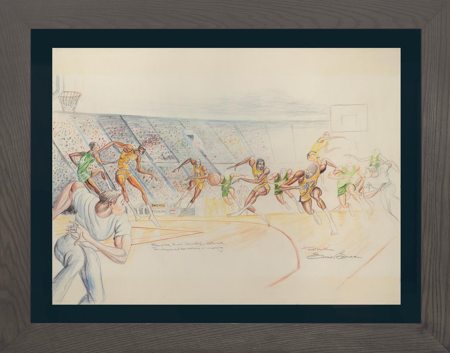 Final Draft for Fastbreak, 1986, image 2