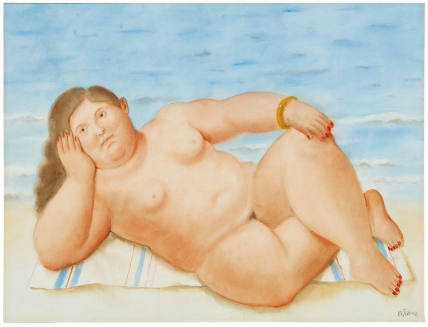 Nude figure reclining, 2002
