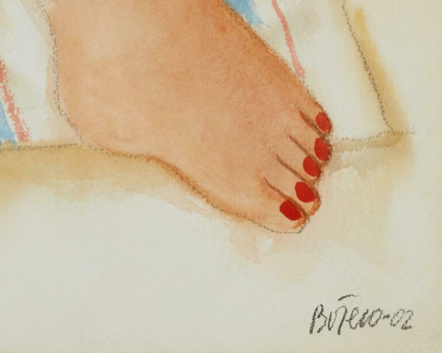 Nude figure reclining, 2002, image 2