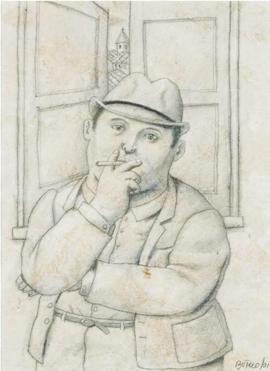 Smoking man, 2001