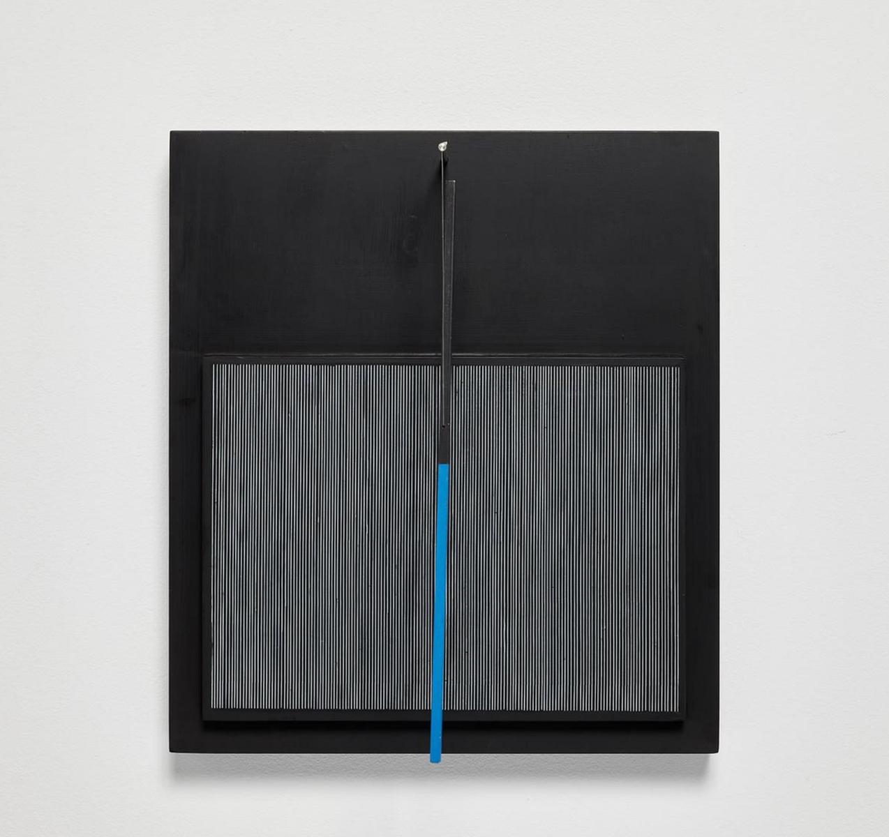 Incliné bleu et noir, 1966