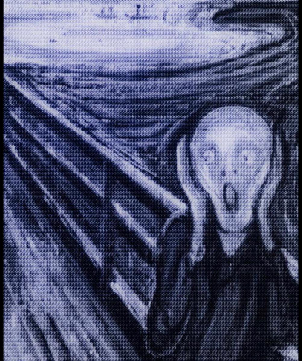 Munch Scream vs Mona Lisa Smile, 2013, image 4