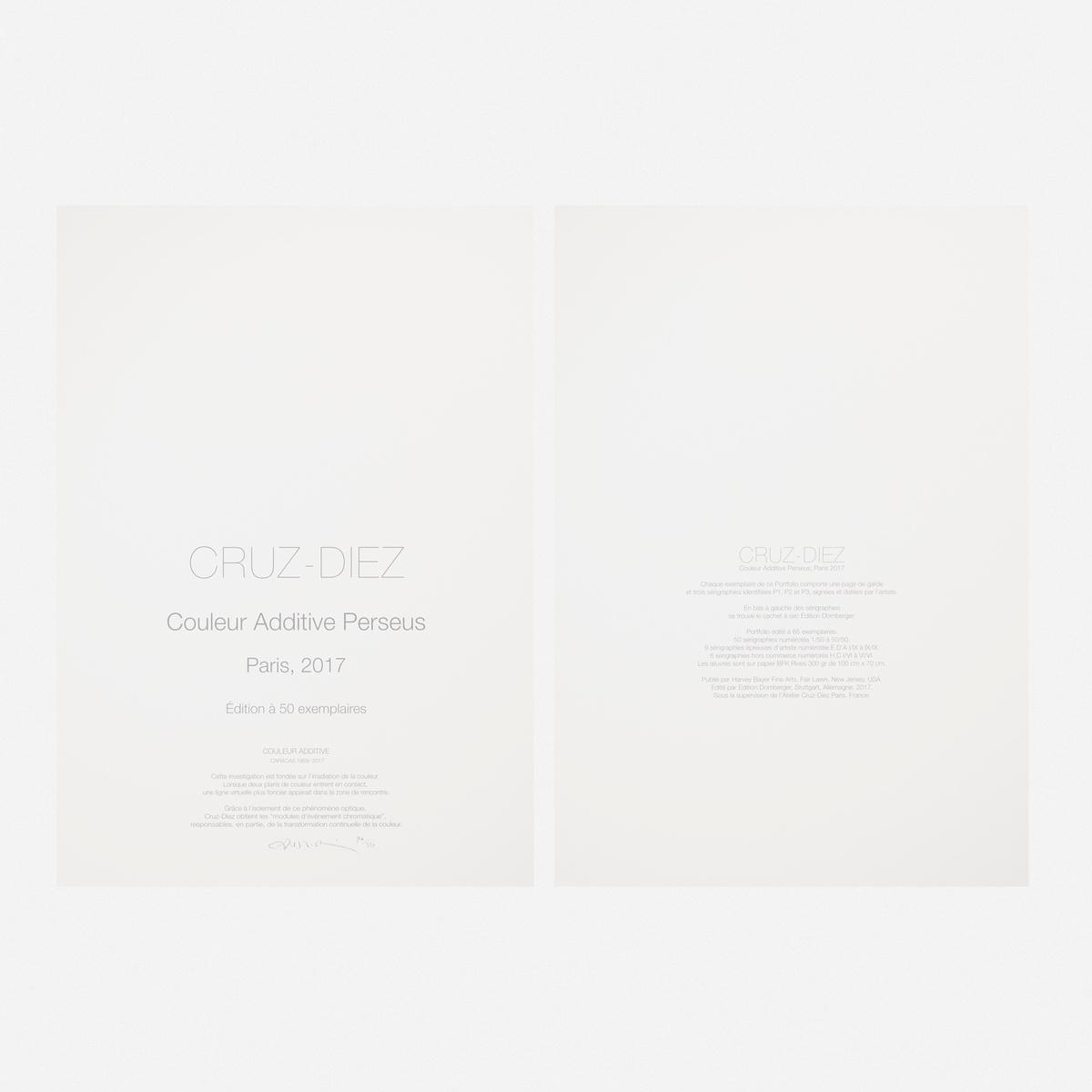 Couleur Additive Perseus Portfolio, 2017, image 2