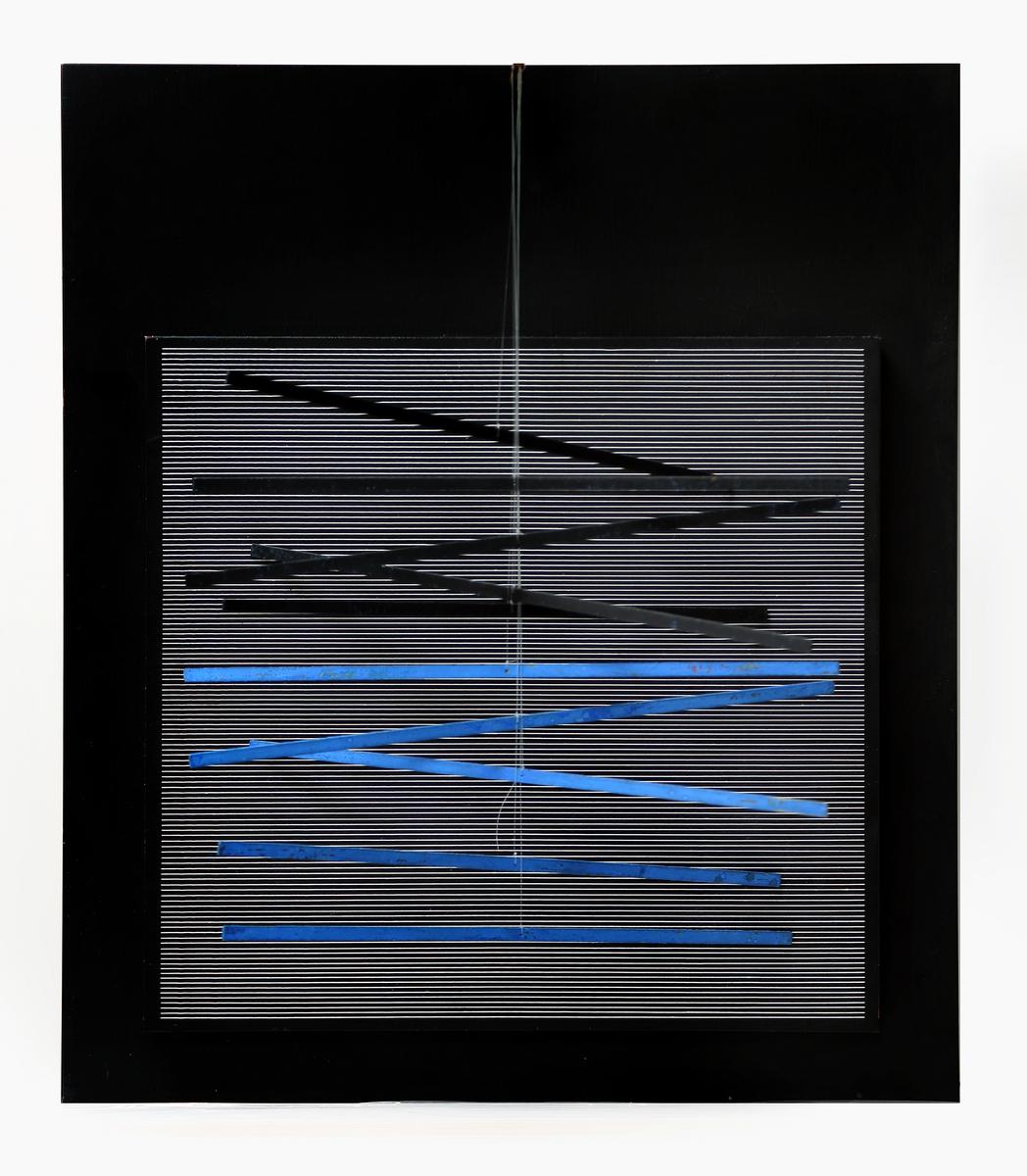 Petite vibration brique et noire, 1966