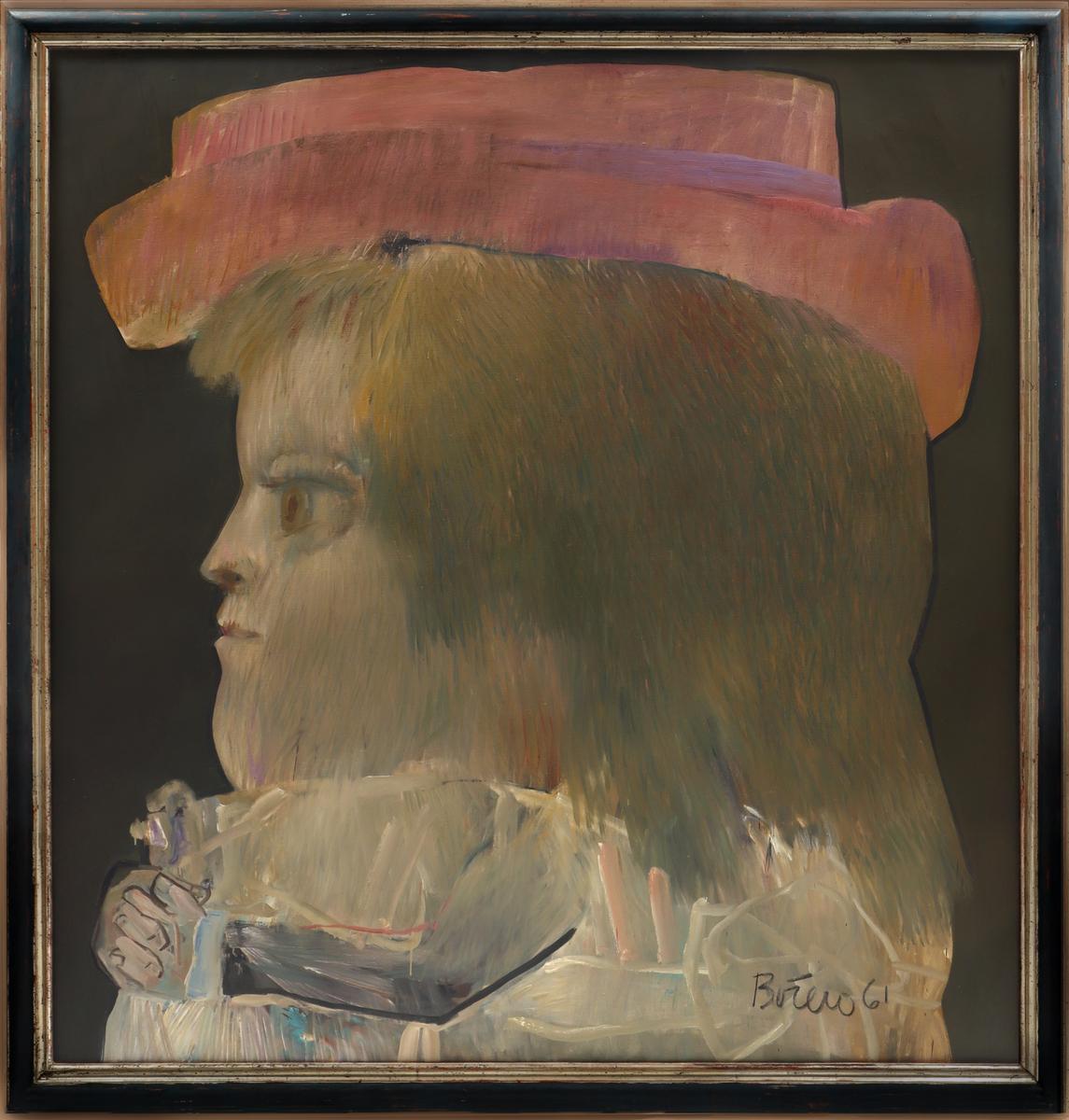 Profile of a girl, 1961