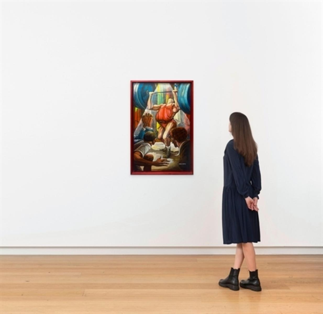 The Weightlifter, 1983, image 2