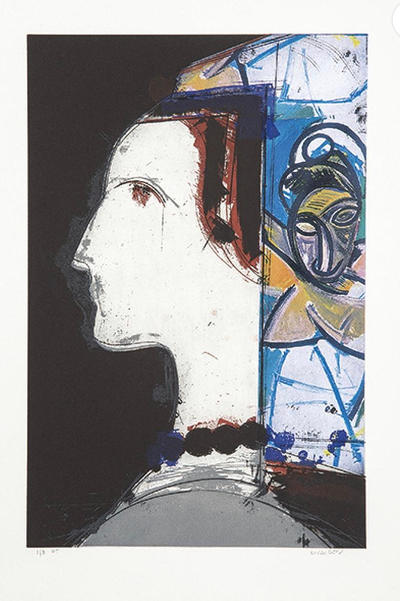 Dama de perfil (Picasso), 2013