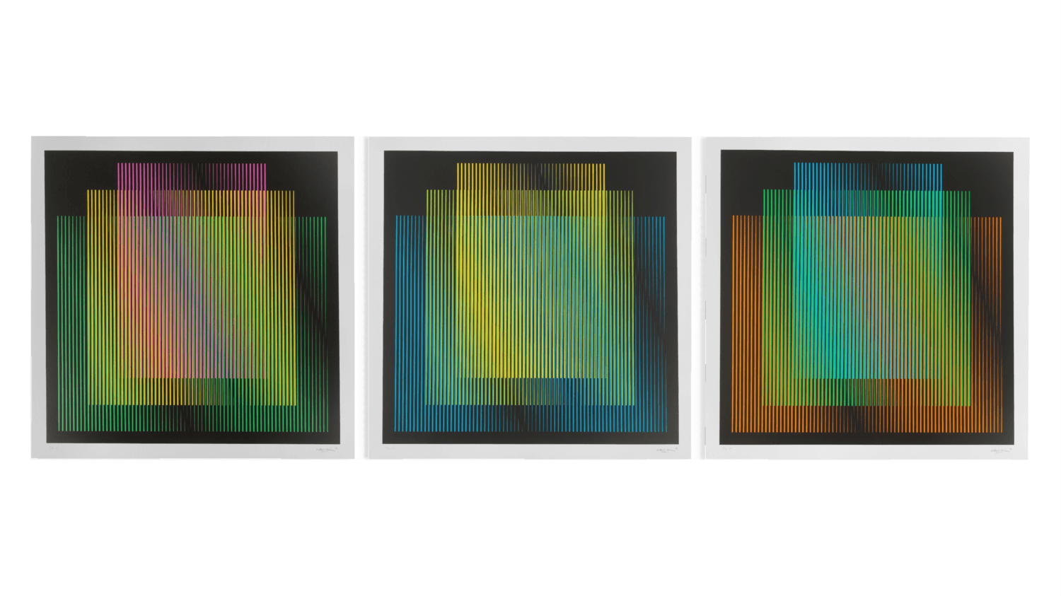 Color Additive Germania (3 Works), 2019