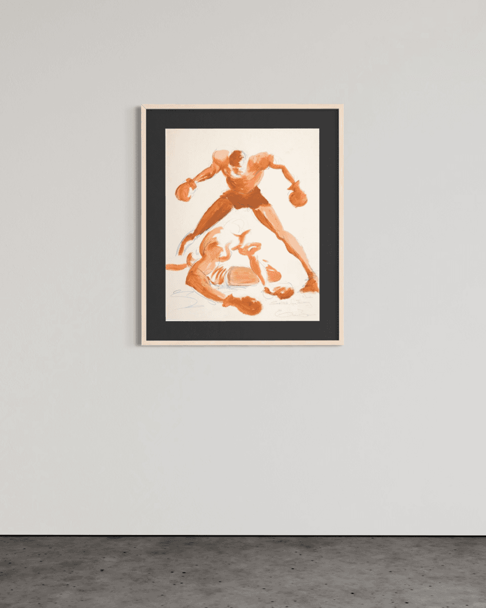Sketch for Boxing No. 2, 1984, image 3