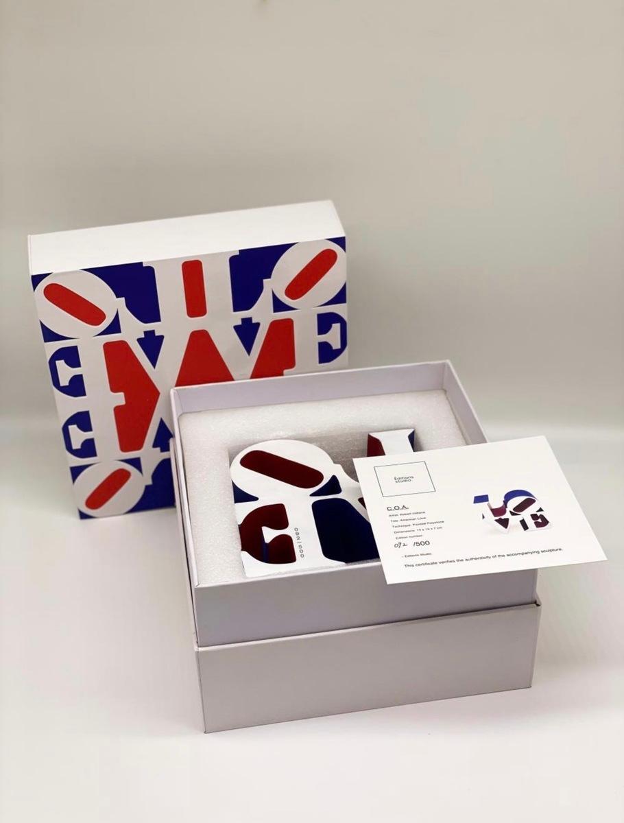 Love White, Blue & Silver, 2018, image 2