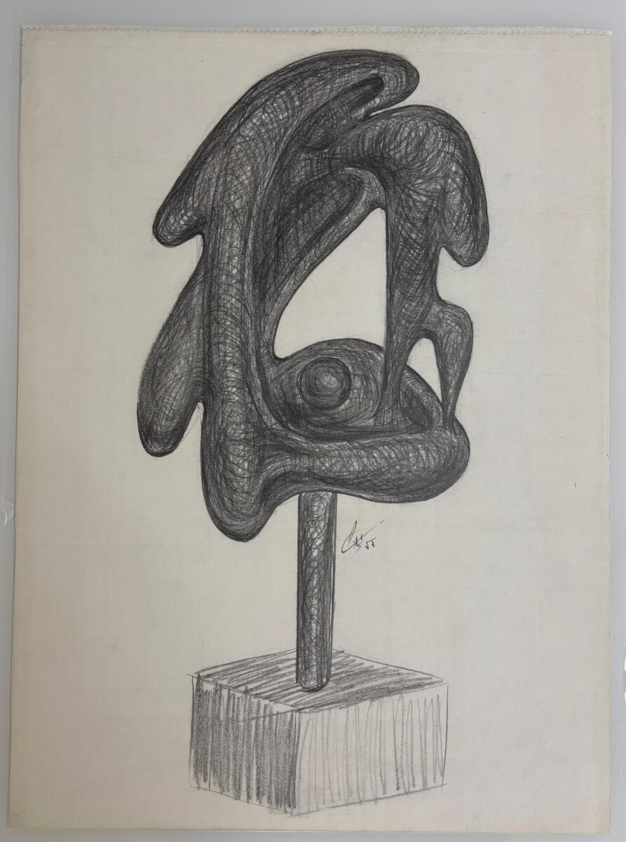 Untitled (Sculpture Project), 1955